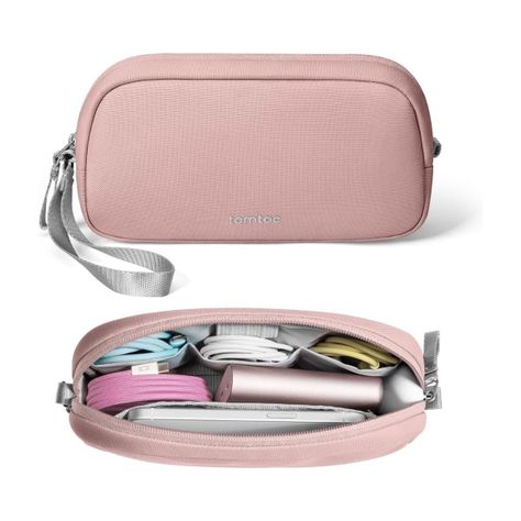 Tomtoc Estuche Light-T12 para Accesorios Electrónicos Pequeño - Rosado-1