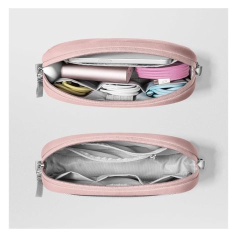 Tomtoc Estuche Light-T12 para Accesorios Electrónicos Pequeño - Rosado-2