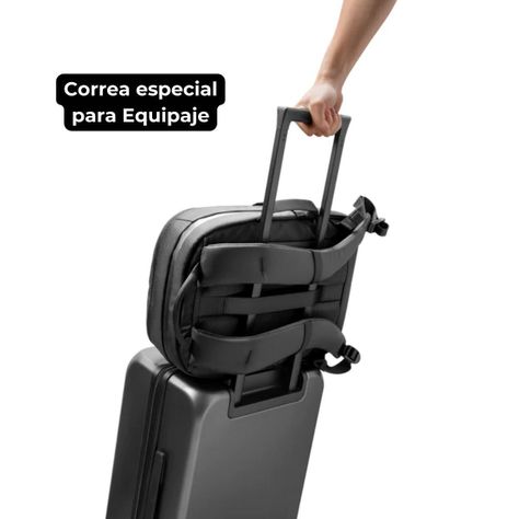 Tomtoc Mochila UrbanEX-T65 20L para Notebook 15.6" - Negro-4
