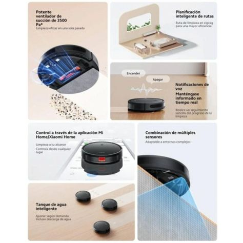 Xiaomi Aspiradora Inteligente Robot Vacuum E10C EU Negro-3