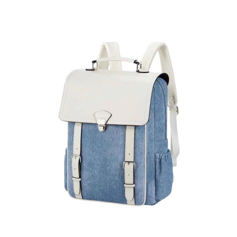 Ecosusi Mochila Inspiración Denim para Notebook 15,6” - Azul-1