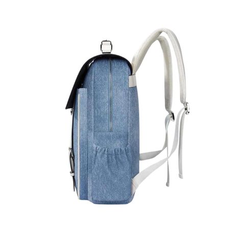 Ecosusi Mochila Inspiración Denim para Notebook 15,6” - Azul-3