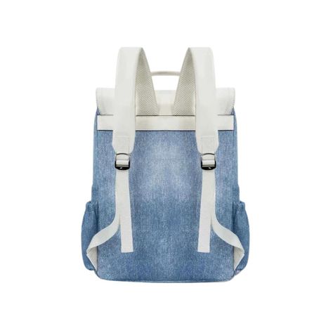 Ecosusi Mochila Inspiración Denim para Notebook 15,6” - Azul-4