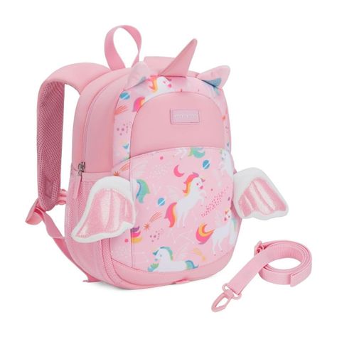 Mommore Mochila para Niñas Unicornio 6L - Rosado-0