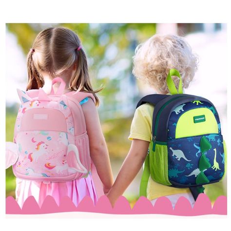 Mommore Mochila para Niñas Unicornio 6L - Rosado-6
