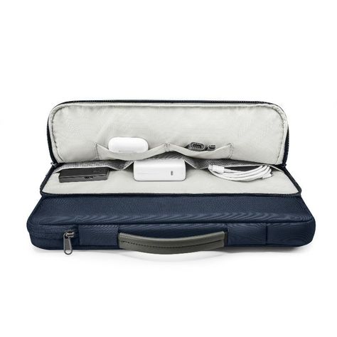 Tomtoc Maletin A14 Para 13" New MacBook Pro & Air M1-Azul Oscuro-2