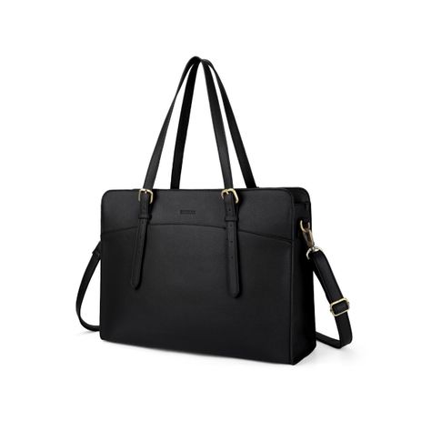 Ecosusi Bolso Tote Versátil para Notebook 15.6" - Negro-1
