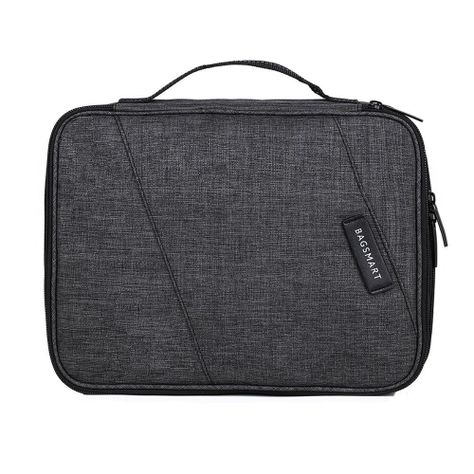 Bagsmart - Organizador de cables 2 niveles GLENDALE - Negro-0