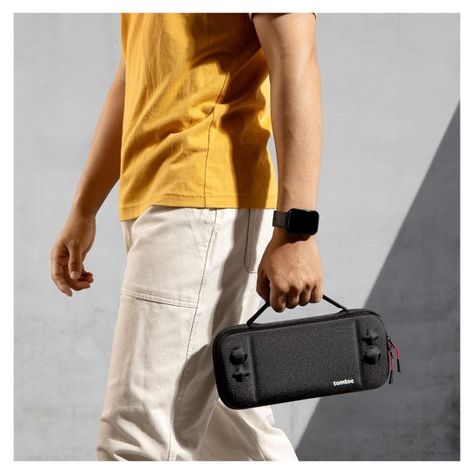 Tomtoc Estuche Mediano FancyCase-G05 Nintendo Switch / Oled - Negro-6