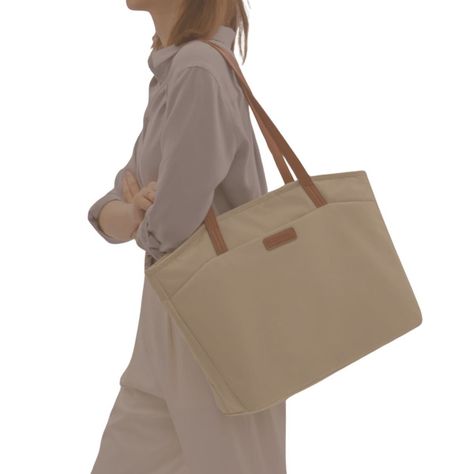 Tomtoc Bolso Tote Versatile-T23 MacBook Pro 16" M3/M2/M1 Caqui-3