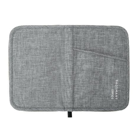 Bagsmart Porta Pasaporte LAX - gris-2