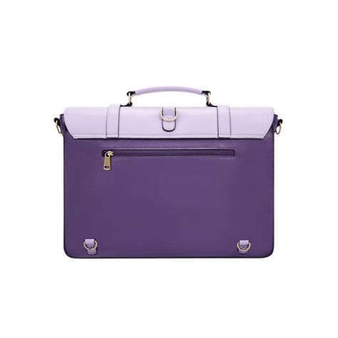 Ecosusi Maletín y Mochila Julie para Notebook 15,6” - Morado-7