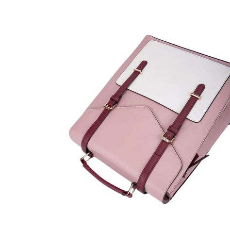 Ecosusi Mochila Vintage BELLADONNA para 14" - Rosa-5
