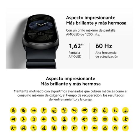 Xiaomi Mi Smart Band 9 Pulsera de Actividad - Negro Medianoche-7