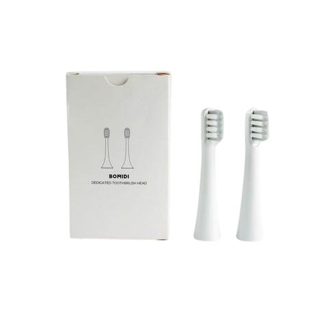 Bomidi Cabezal Repuesto 2 pcs Cepillo de Dientes Eléctrico T501-1