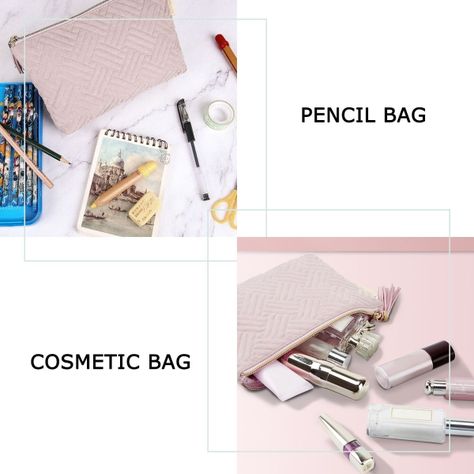 Bagsmart - Cosmetiquero pack de 2 unidades - Rosado-7