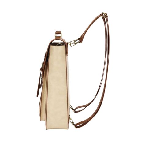 Ecosusi Mochila Dolce con Efecto Tejido para notebook 15.6" - Marrón-3