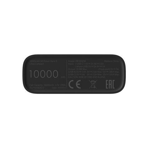 Xiaomi Power Bank 22.5W 10000 mAh Negro-3
