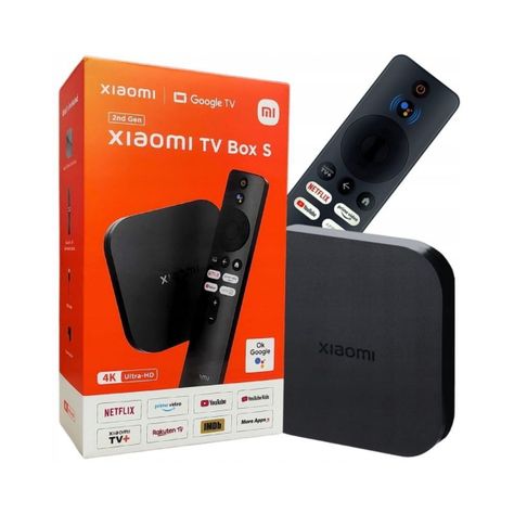 Xiaomi TV Box S 4K 2nd Gen - Android TV-0