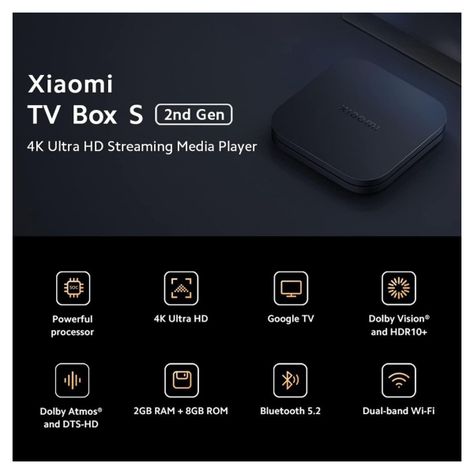 Xiaomi TV Box S 4K 2nd Gen - Android TV-3