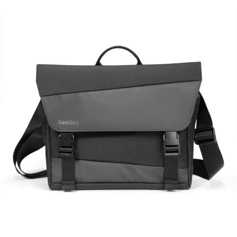 Tomtoc Bolso Mensajero Slash-T27 Resistente al agua (6.5L) - Negro-0