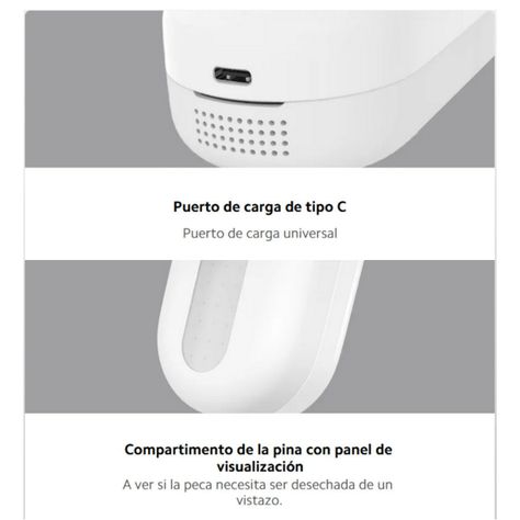 Xiaomi Removedor de Pelusas Eléctrico Lint Remover - Blanco-6