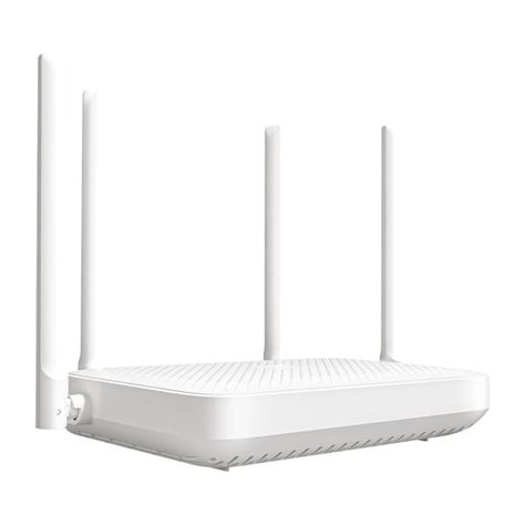 Xiaomi Router AX1500 EU 2.4GHz / 5GHz WiFi 6 Blanco-1