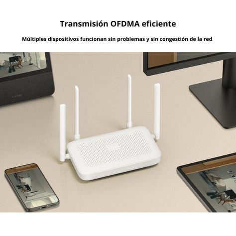 Xiaomi Router AX1500 EU 2.4GHz / 5GHz WiFi 6 Blanco-7