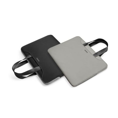 Tomtoc Funda Light-A21 Bicolor para 13" - 14" - Gris-5