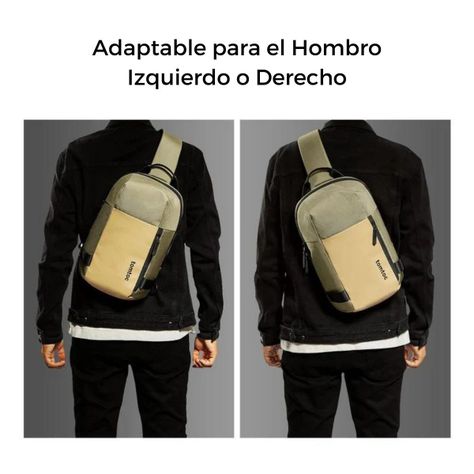 Tomtoc Bolso Sling Navigator-T24 iPad Pro 11" Caqui-3