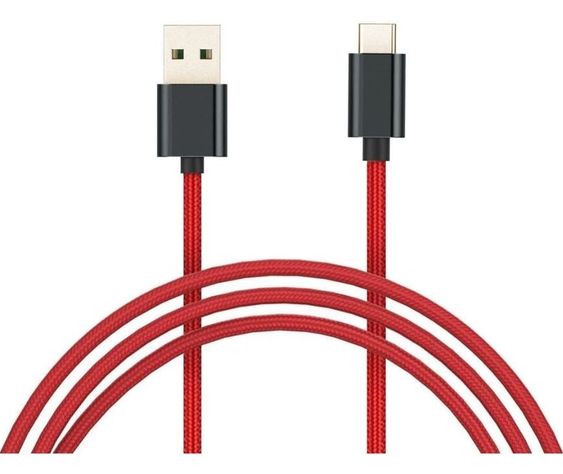 Xiaomi Mi Cable Trenzado Usb Tipo-c 100cm - Rojo-0