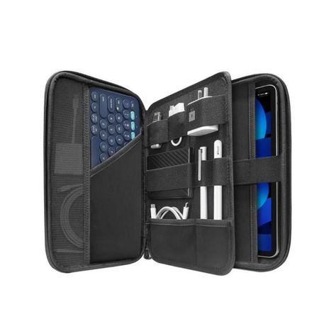 Tomtoc Estuche Portafolio FancyCase-B06 para iPad Air/Pro 11" con espacio Teclado - Negro-1