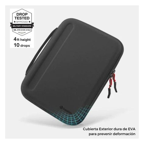 Tomtoc Estuche Portafolio FancyCase-B06 para iPad Air/Pro 11" con espacio Teclado - Negro-3