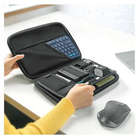 Tomtoc Estuche Portafolio FancyCase-B06 para iPad Air/Pro 11" con espacio Teclado - Negro-7