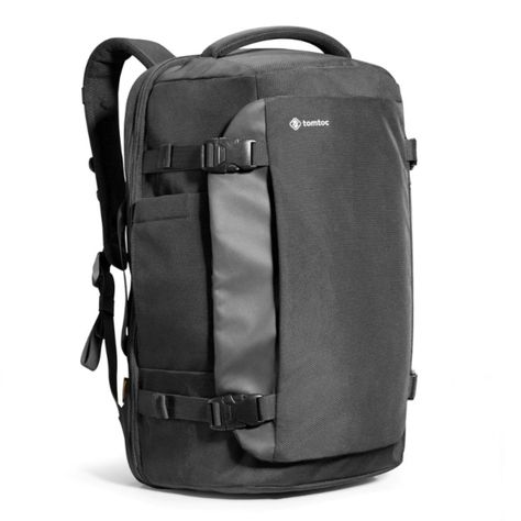 Tomtoc Mochila de Viaje Navigator-T66 para Notebook 17.3" 40L - Negro-0