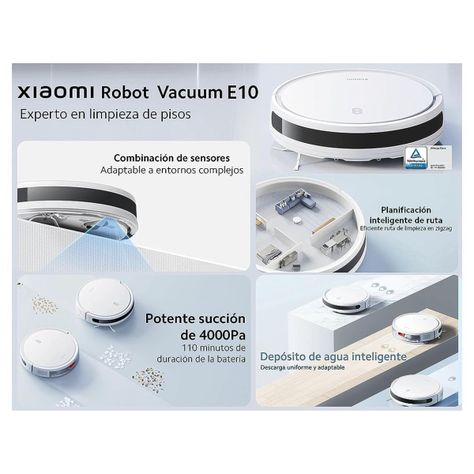Xiaomi Aspiradora Inteligente Robot Vacuum E10 EU-6