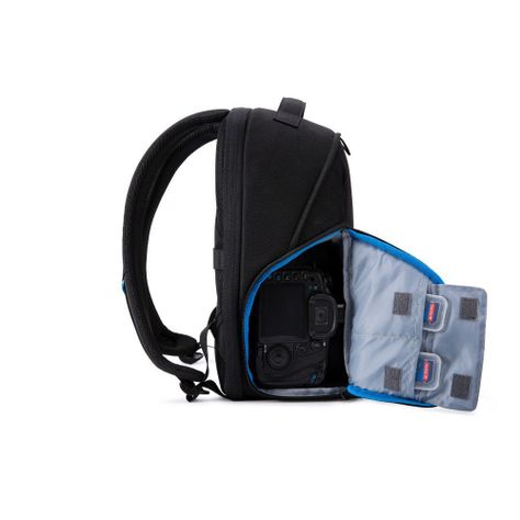 Bagsmart - Mochila para cámara y notebook de 13.3" - Negro-3