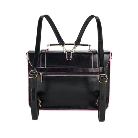 Ecosusi Maletín y Mochila Emily para Notebook 15,6” - Negro-6