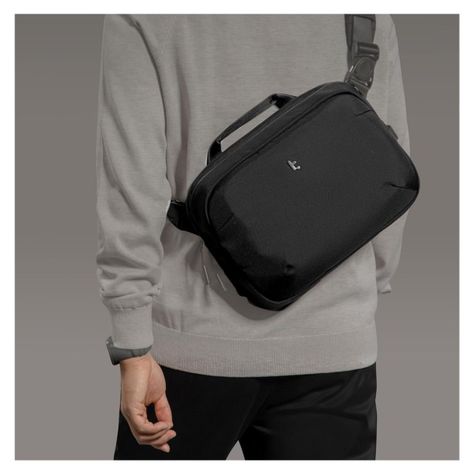 Tomtoc Bolso Maletín UrbanEX-B11 para iPad Pro M4 2024 de 11" - Negro-2