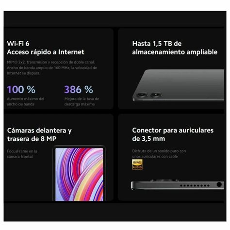 Xiaomi Redmi Pad Pro 8GB + 256GB 12.1 pulgadas Verde Menta-4