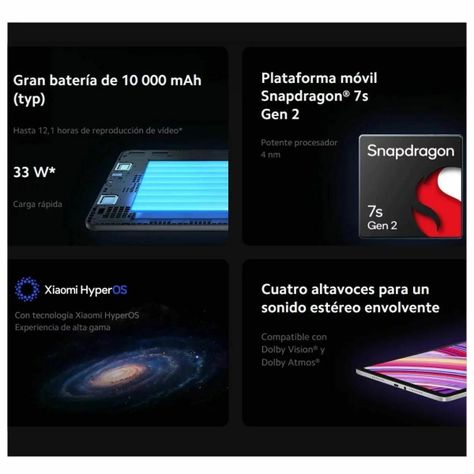 Xiaomi Redmi Pad Pro 8GB + 256GB 12.1 pulgadas Verde Menta-5