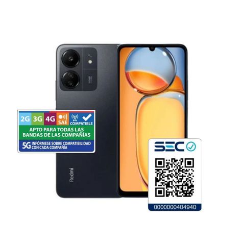 Xiaomi Redmi 13C 8+256GB Negro-1