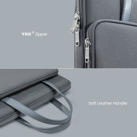 Tomtoc Bolso Premium H21 Para 14'' MacBook Pro - Gris-5