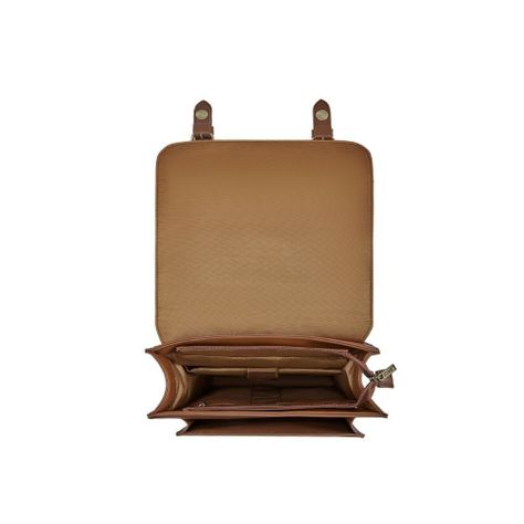 Ecosusi - Mochila Vintage Verbena hasta 14"- Marrón-4