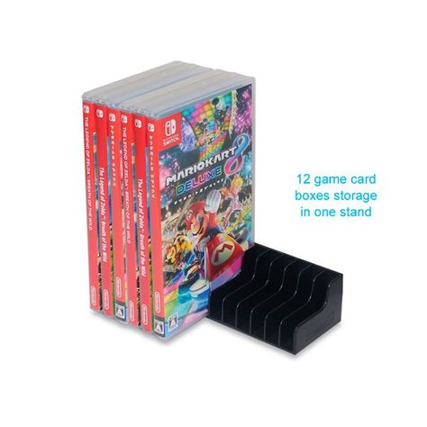 DOBE - Base de almacenamiento para juegos de Switch -  24 juegos-3