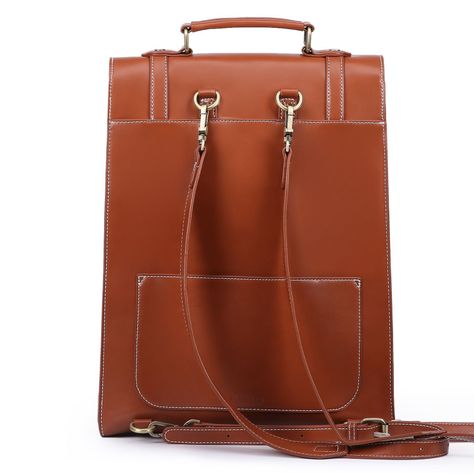 Ecosusi Mochila Vintage Camellia para Notebook 15,6" - Marrón-1