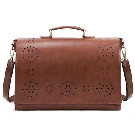 Ecosusi Maletín BOW para laptop 15.6" - Café-1