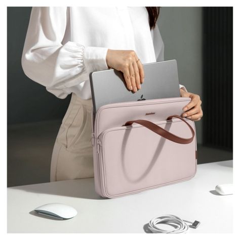 Tomtoc Maletín Versatile-A11 MacBook Pro 14" M3/M2/M1 - Rosado-3