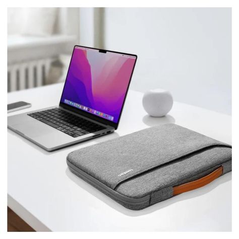 Tomtoc Maletín Defender-A22 para MacBook Pro M3/M2/M1 de 16" - Gris-5