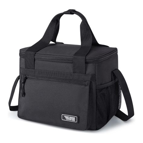 Tourit Cooler Bag Lonchera Grande 14L 24 Latas - Negro-0